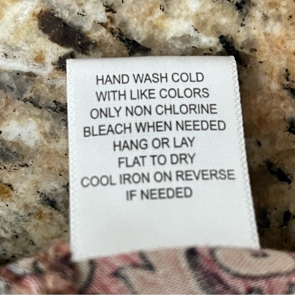 Boho Patchwork Print Wide Leg Pants Elastic Waist Lounge Festival Trousers XS - Picture 5 of 8